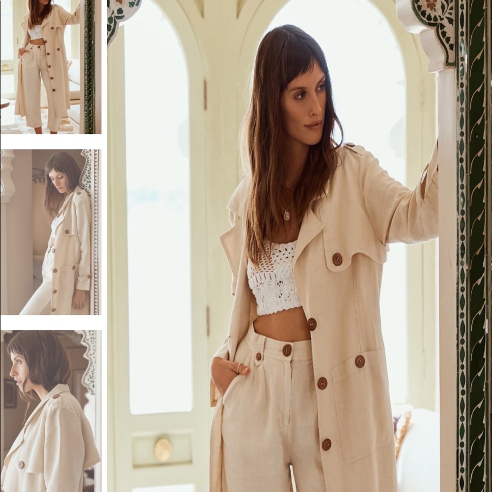 BNWT Arnhem linen coat